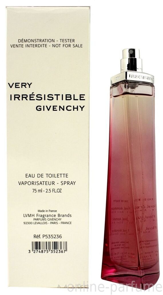 tester Givenchy Very Irresistible 75 мл.